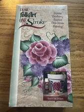 Plaid Folk Art One Stroke Donna Dewberry Teaches One Stroke Painting VHS-NEW 
