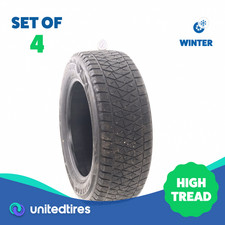 Set Of 4 Used 25560r18 Bridgestone Blizzak Dm-v2 112s - 8-8.532 Set Of 4 Used 25560r18 Bridgestone Blizzak Dm-v2 112s - 8-8.532