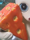 Vintage Salt and Pepper Mouse Cheese Anthropomorphic Ceramic Shakers Kitschy — photo 10
