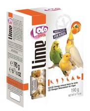 LOLO PETS Papageien Kalkw&uuml;rfel XXL Lime nat&uuml;rliche Calciumquelle 190 g