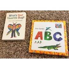 Good Win Books Eric Carle What's Your Favorite Bug  Eric Carle's ABCs