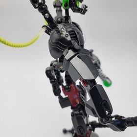 RARE 6203 Hero Factory BLACK PHANTOM 100% COMPLETE +Manual Villans LEGO Bionicle