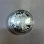 2006 American Eagle One Ounce Silver Proof Dollar W MINT Mark