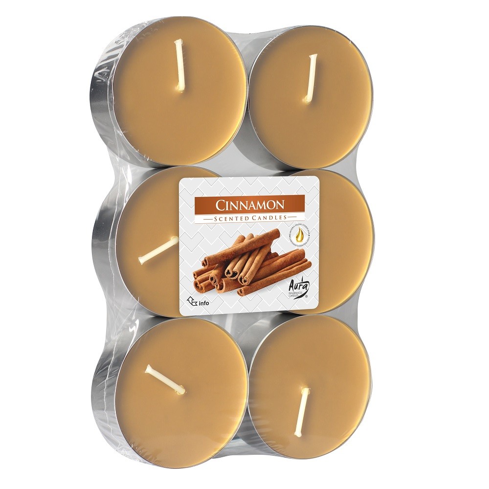 5906927530659 BISPOL Podgrzewacze zapachowe maxi Cinnamon 6szt P1 3390₽