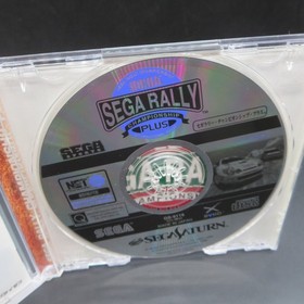 Sega Rally Championship Plus Sega Saturn with Spine and Manual Japanese Version