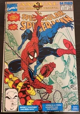 The Spectacular Spider-Man Annual #11 - Vibranium Vendetta Part 2 (JUNE 1991)
