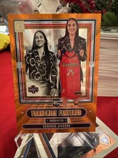 Georgia Amoore 2025 Donruss WNBA Franchise Features /399 Orange Laser SP RC #17