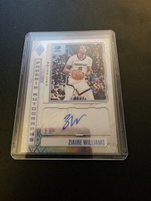 2023-24 Panini Phoenix - Phoenix Autographs Ziaire Williams #PA-ZWI (AU)