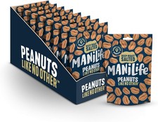 Manilife Manilife Deep Roast Salted Peanuts 75g-8 Pack