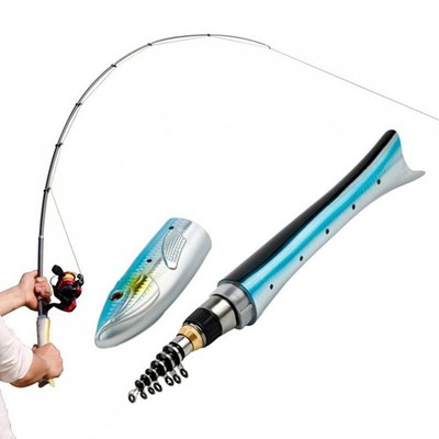 Befestigungsrahmen Angelrute Carbon Fischform Outdoor Rute Mit Rolle Spinnrute