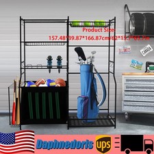 Sports Equipment Ball Storage Rack Garage Organizer Sport Gear Toy Storage