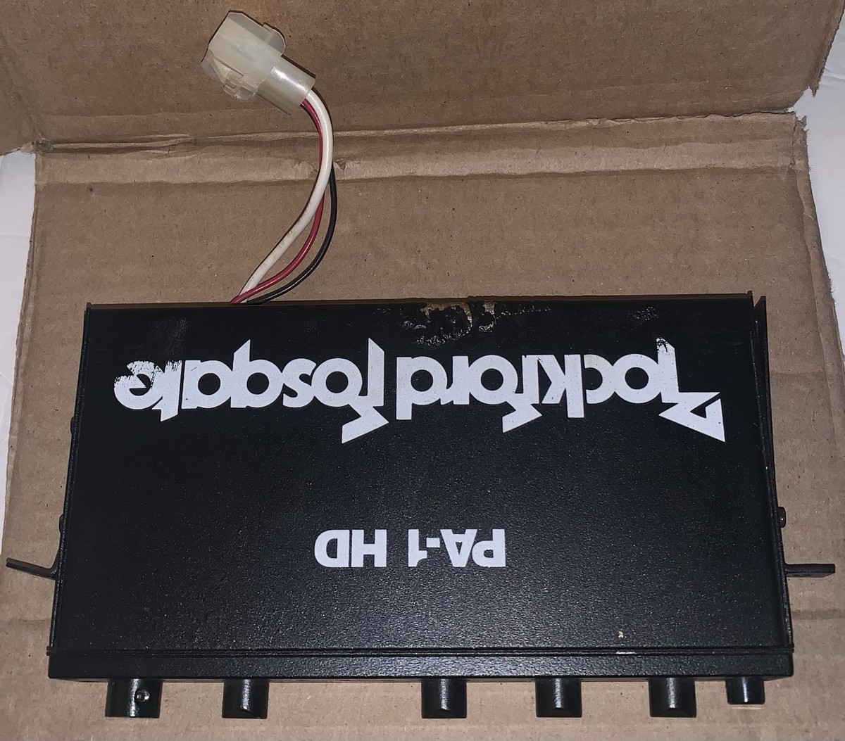 RockFord Fosgate PA2 EQ イコライザー 1/2DIN RockFord Fosgate PA2