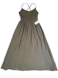 bohme bridesmaid dresses Amanda Lace Trim Maxi Dress in Navy main image 1