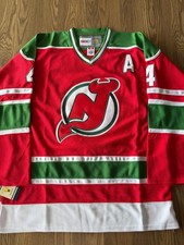 Scott Stevens New Jersey Devils Red & Green 