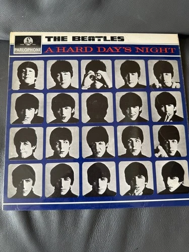 THE BEATLES -1964 - A Hard Days Night - Vinyl record LP Parlophone PCS 3058