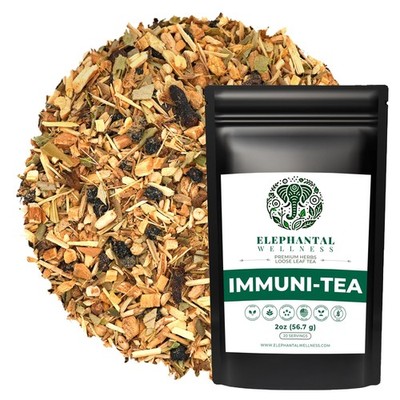 Premium Immuni-Tea | Immune System & Respiratory Support with Reishi, Clove, ...
