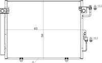 Hart Kondensator Klimaanlage FüR Mitsubishi Pajero III 3.2 DI-D 3.5