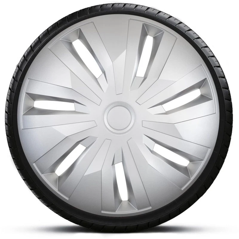 Wheel Trims 16" Silver Hub Caps Wheel Covers Orion Fits Skoda Citigo - Image 2 of 4