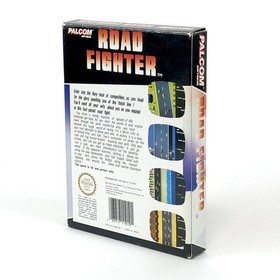 [] European version Famicom NES Road Fighter / Road Fighter with box theory,