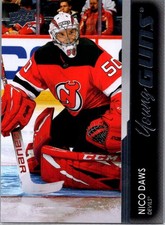 2021-22 Upper Deck #748 Nico Daws Young Guns