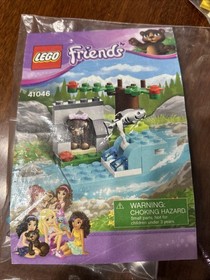 3 LEGO Friends Sets: Bear Cub, Hedgehog, and Turtle, Complete