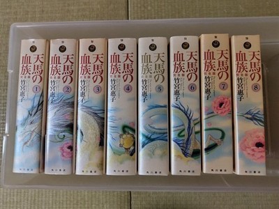 Keiko Takemiya Tenma'S Blood Comic Vol. 1-8 Set Japanisch