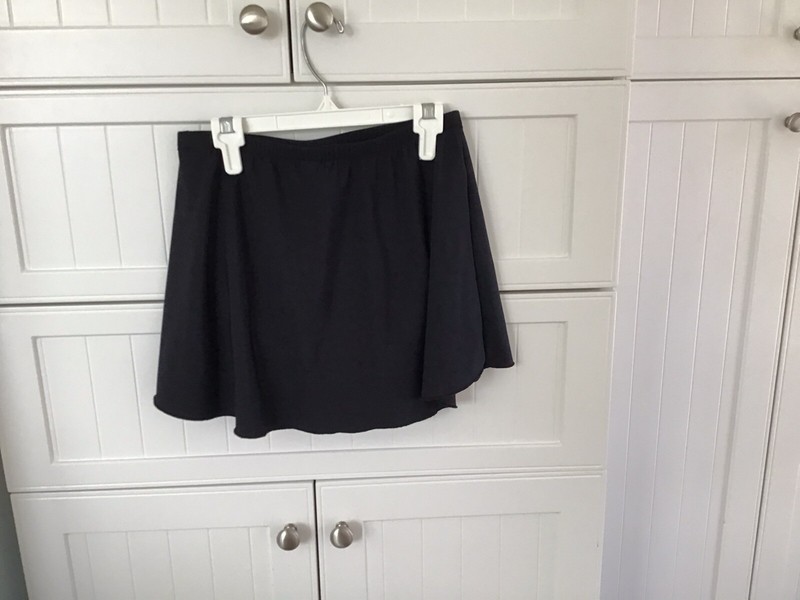 Caribbean Joe Girls Black Skorts Nylon Blend Size 10