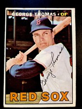 1967 Topps George Thomas #184 Red Sox