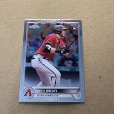 2022 Topps Sonic Chrome Base Rookie Card #186 Seth Beer Arizona Diamondbacks B-3