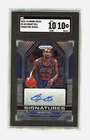 Grant Hill 2022-23 Panini Prizm Signatures Signed Auto SP SGC 10 10 Pistons HOF
