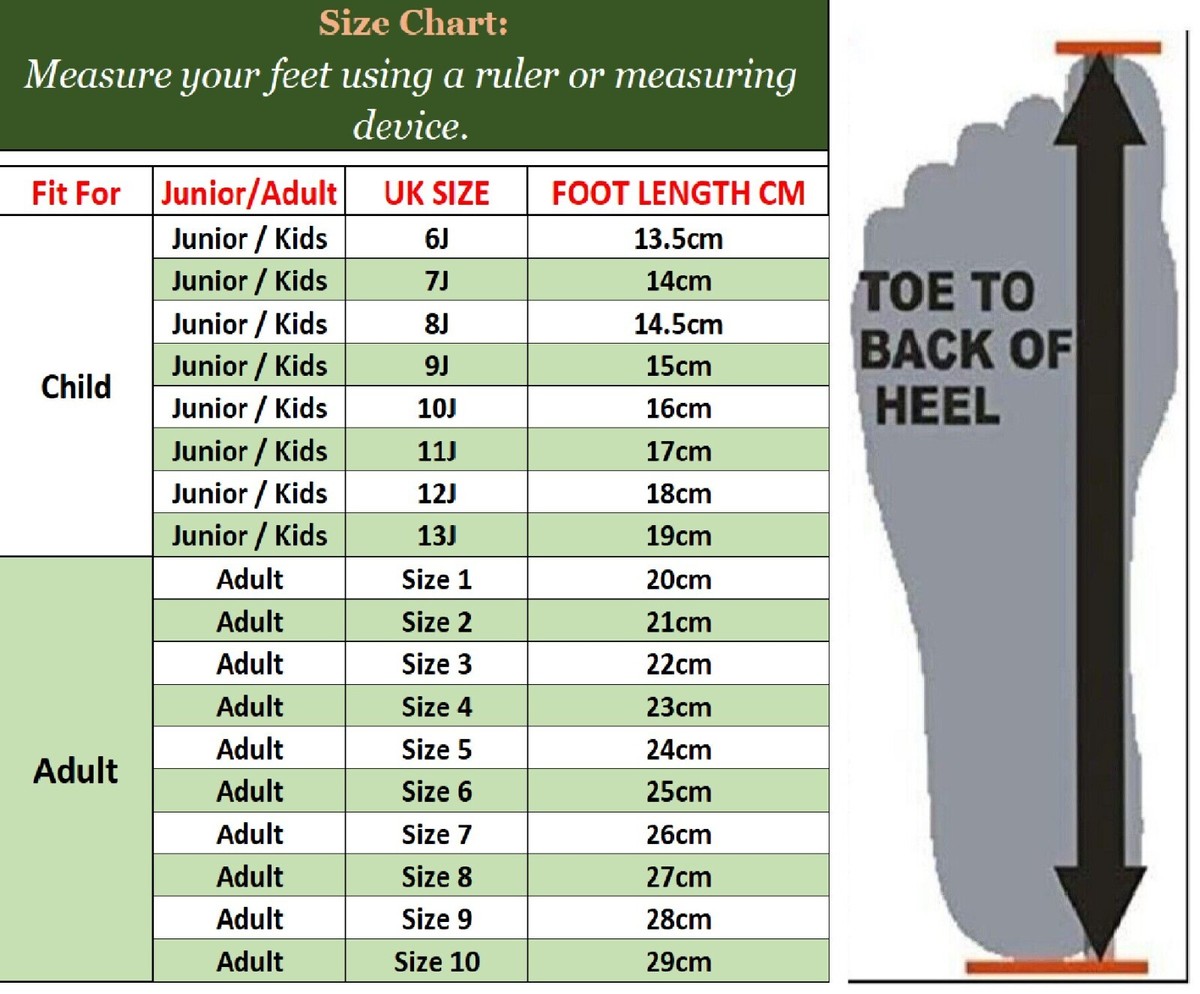 Measure Baby Shoes Size Chart Cm Foot Length Toddler Shoes