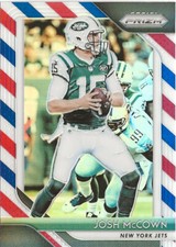 2018 Panini Prizm Josh McCown Red White Blue Prizm #52