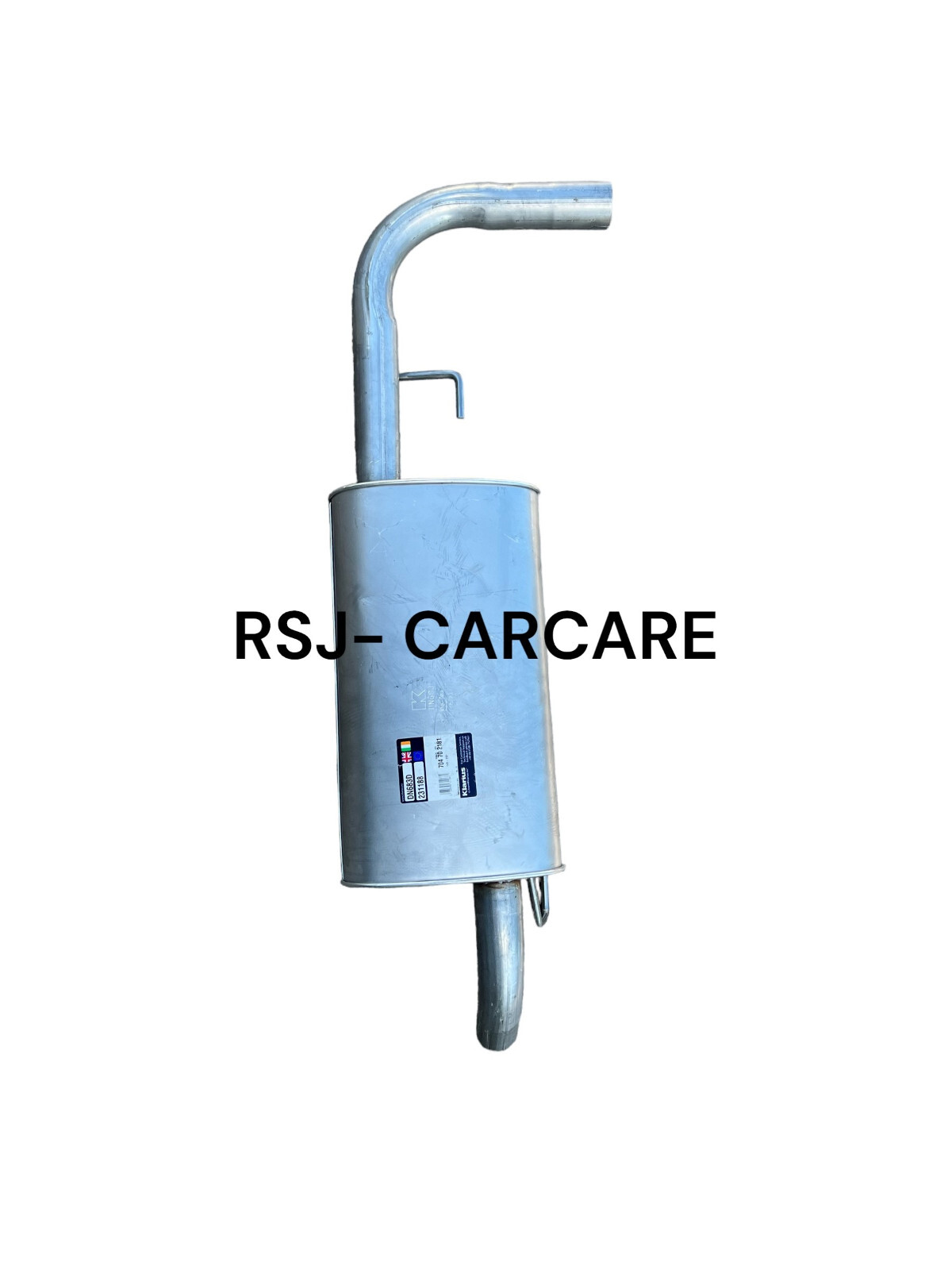 Klarius DN683D Exhaust Centre Box to fit NISSAN PATHFINDER   2.5TD   2005-2010