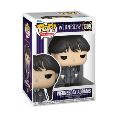 Wednesday Addams Jenna Ortega Netflix POP! Television #1309 Vinyl Figur Funko