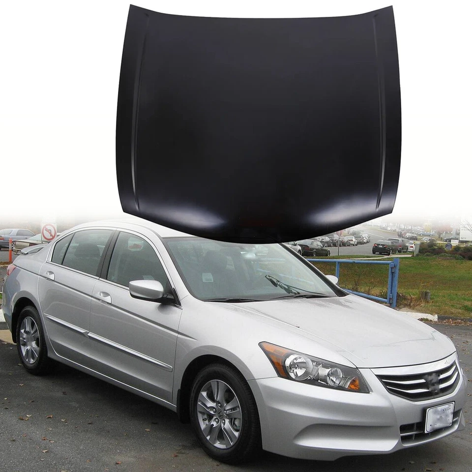 Front Hood Panel Bonnet Shell Fits 2008 2009 2010 2011 2012 Honda Accord Sedan Foto 2 de 4