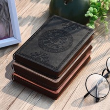 A6 280 pages Lined PU Leather Notebook Journal Diary Notepad School Office Book — image 7