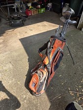 Left Handed Golf Club Set And PGA bag