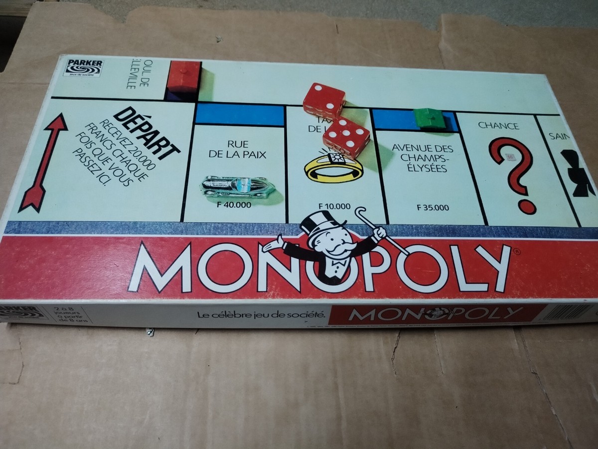 JEU DE SOCIÉTÉ MONOPOLY ANCIEN - Édition Vintage - Occasion