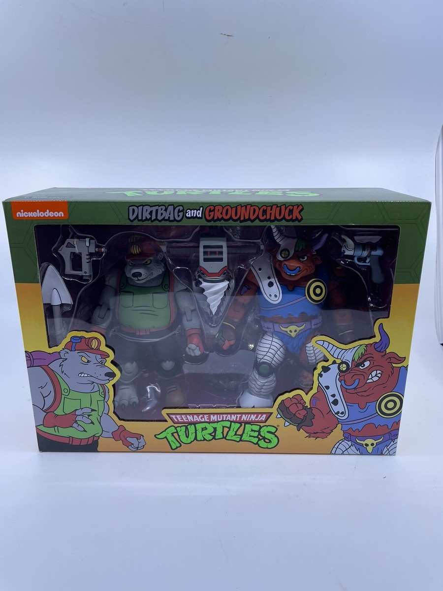 NECA TMNT Cartoon 2-Pack DIRTBAG And GROUNDCHUCK 5-1 | eBay