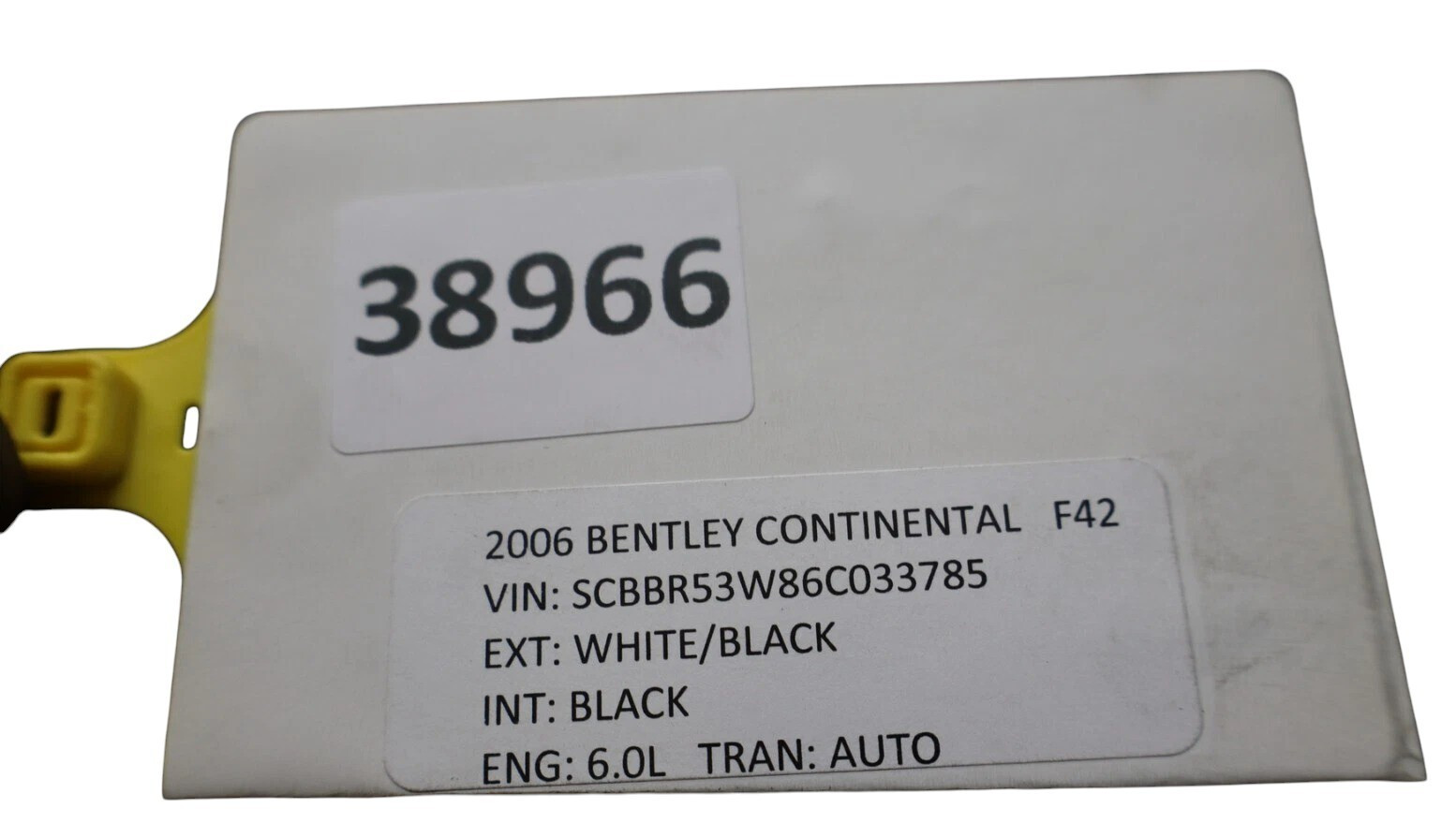 09-12 Bentley Continental Flying Spur Driver Front Left Door Shell Oem