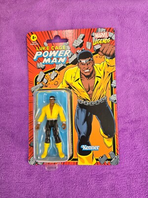 Marvel Legends Retro Collection Figurine ~ Luke Cage Power Man  3.75''