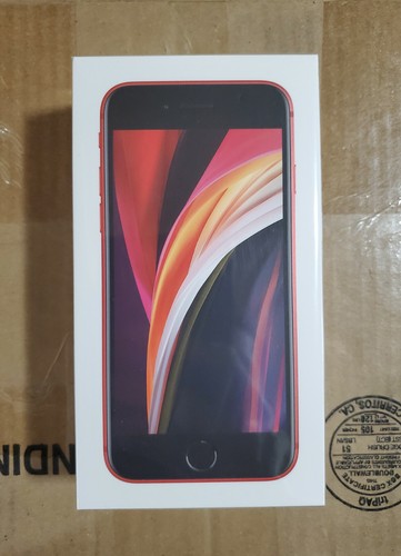 Apple iPhone SE 2nd Gen. (PRODUCT)RED - 64GB (Cricket Wireless) A2275 NEW - Picture 2 of 4