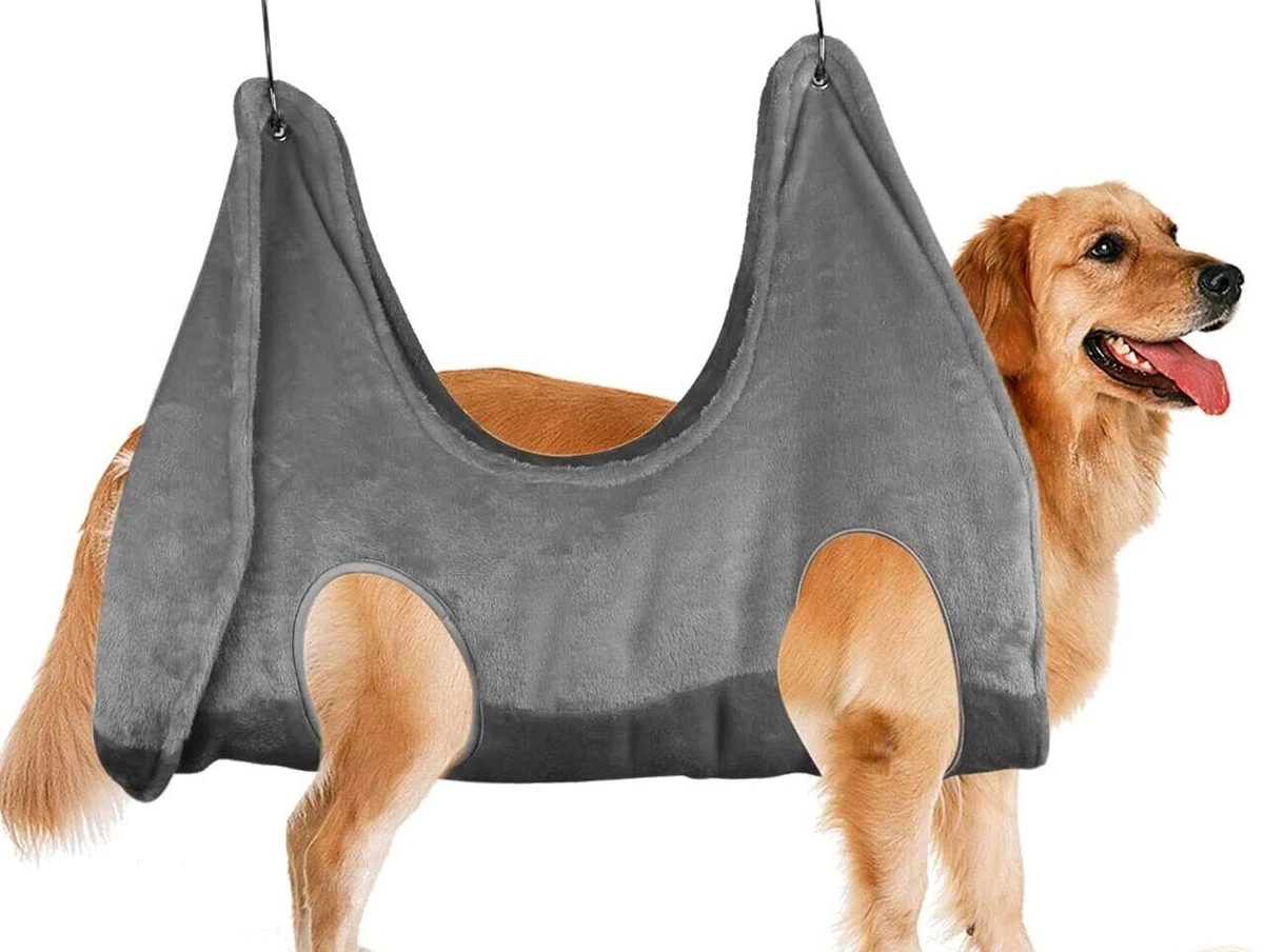 Large breed dog grooming hammock clearance sling