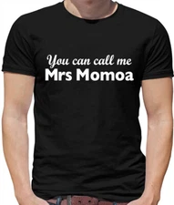 You Can Call Me Mrs Momoa - Mens T-Shirt - TV Actor Movie Film