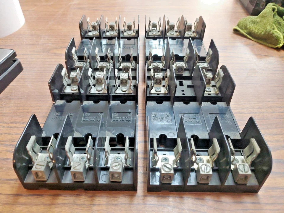 (4-PCS) GOULD SHAWMUT 60603 Fuse Holder 60 Amp 600Vac Class H/K (CX24C) - Image 2 of 4