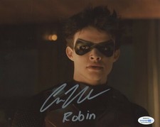 Curran Walters Red Hood Titans Autographed Signed 8x10 Photo COA 