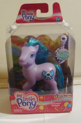 My Little Pony TRU Exclusive JEWEL BIRTHDAY PONY DECEMBER DELIGHT IN BOX