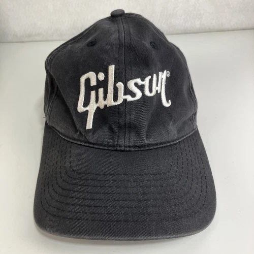 Gibson Guitars Official Fitted Stretch One Size Hat Cap Black