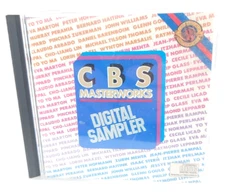 CBS Records Masterworks CD Audio Digital Sampler