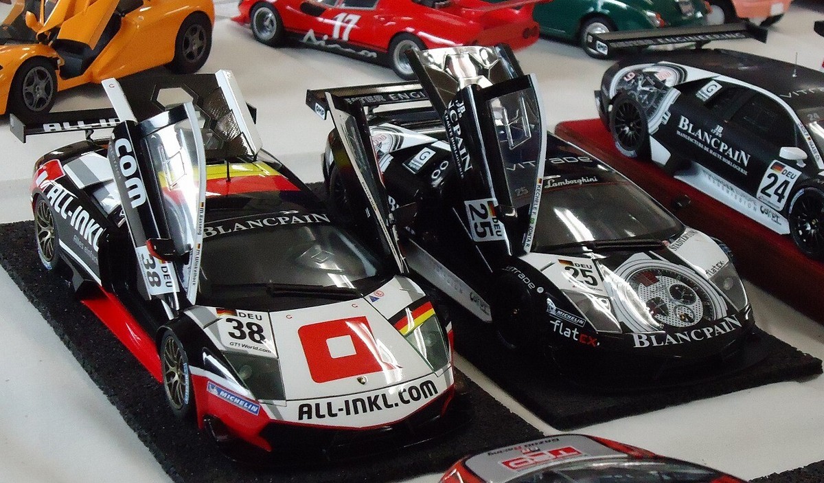 Aoshima 1/24 Model Kit Lamborghini Murcielago GT1 Zolder from Jp
